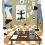 Kevin McNamee-Tweed. <em>Room (The Room)</em>, 2021. Glazed ceramic, 11 x 9 inches (27.9 x 22.9 cm)