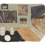Kevin McNamee-Tweed. <em>Pair of Artists</em>, 2021. Glazed ceramic, 8 x 10 inches (20.3 x 25.4 cm)