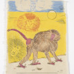 Kevin McNamee-Tweed. <em>Primate Primate Primate (Primate)</em>, 2021. Pencil on kitakata paper, 10 1/4 x 8 1/2 inches (26 x 21.6 cm) thumbnail
