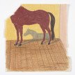 Kevin McNamee-Tweed. <em>Horse (Head)</em>, 2021. Pencil on kitakata paper, 8 3/4 x 8 inches (22.2 x 20.3 cm) thumbnail