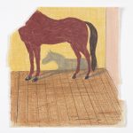 Kevin McNamee-Tweed. <em>Horse (Head)</em>, 2021. Pencil on kitakata paper, 8 3/4 x 8 inches (22.2 x 20.3 cm)