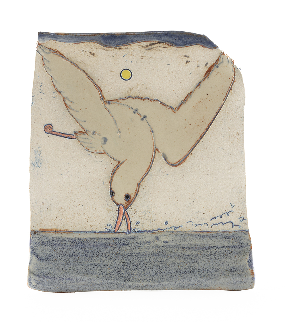 Kevin McNamee-Tweed. <em>Scoop</em>, 2021. Glazed ceramic, 7 x 6 inches (17.8 x 15.2 cm)