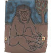 Kevin McNamee-Tweed. <em>Ape and Flower</em>, 2021. Glazed ceramic, 6 x 4 3/4 inches (15.2 x 12.1 cm) thumbnail