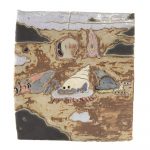 Kevin McNamee-Tweed. <em>Crabs in the Tide</em>, 2021. Glazed ceramic, 6 1/2 x 6 inches (16.5 x 15.2 cm)