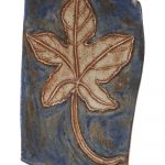 Kevin McNamee-Tweed. <em>Fall Flower (Leaf)</em>, 2021. Glazed ceramic, 5 x 3 1/4 inches (12.7 x 8.3 cm)