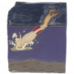 Kevin McNamee-Tweed. <em>Dive</em>, 2021. Glazed ceramic, 9 x 7 1/4 inches (22.9 x 18.4 cm) thumbnail