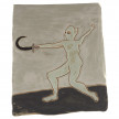 Kevin McNamee-Tweed. <em>Swording (Alien Insect Devil)</em>, 2021. Glazed ceramic, 8 1/4 x 6 3/4 inches (21 x 17.1 cm) thumbnail