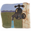 Kevin McNamee-Tweed. <em>Spigot</em>, 2021. Glazed ceramic, 6 3/4 x 7 3/4 inches (17.1 x 19.7 cm) thumbnail