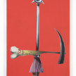 Zachary Ochoa. <em>THE EXECUTIONER/CHROME HEART</em>, 2021. Acrylic on canvas, 60 x 32 inches (152.4 x 81.3 cm) thumbnail