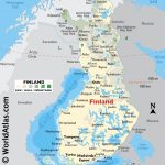 Map of Finland. Courtesy of WorldAtlas
