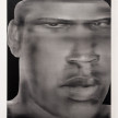 Jingze Du. <em>Jay-Z</em>, 2021. Oil on linen, 23 5/8 x 19 3/4 inches (60 x 50.2 cm) thumbnail