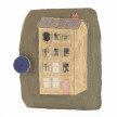 Kevin McNamee-Tweed. <em>Building (Stories/Clock)</em>, 2021. Glazed ceramic, 7 1/4 x 6 1/4 inches (18.4 x 15.9 cm) thumbnail