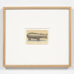 Kevin McNamee-Tweed. <em>Hippo</em>, 2021. Pencil on mulberry paper, 3 1/2 x 5 1/2 inches  (8.9 x 14 cm) 14 3/4 x 16 3/4 inches (37.5 x 42.5 cm) Framed thumbnail