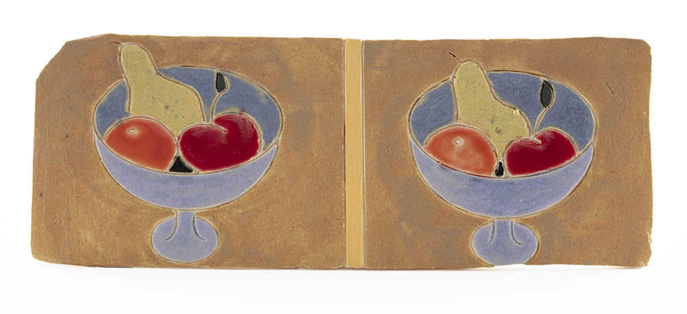 Kevin McNamee-Tweed. <em>Fruit Bowls</em>, 2022. Glazed ceramic, 2 3/4 x 7 1/4 inches (7 x 18.4 cm)
