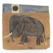 Kevin McNamee-Tweed. <em>Elephant</em>, 2022. Glazed ceramic, 5 1/2 x 5 1/2 inches (14 x 14 cm) thumbnail
