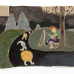 Kevin McNamee-Tweed. <em>Painter Plein Air (Losing It)</em>, 2022. Glazed ceramic, 6 1/2 x 8 inches (16.5 x 20.3 cm) thumbnail