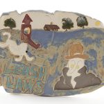 Kevin McNamee-Tweed. <em>Leash Laws</em>, 2022. Glazed ceramic, 4 3/4 x 6 1/4 inches (12.1 x 15.9 cm)