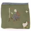 Kevin McNamee-Tweed. <em>Plein Air with the Chickens</em>, 2022. Glazed ceramic, 6 1/2 x 7 inches (16.5 x 17.8 cm) thumbnail