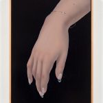 Natalia Gonzalez Martin. <em>Universal History of Betrayal – Cassiopea (3)</em>, 2022. Oil on panel, 11 1/2 x 8 1/4 inches (29.2 x 21 cm)