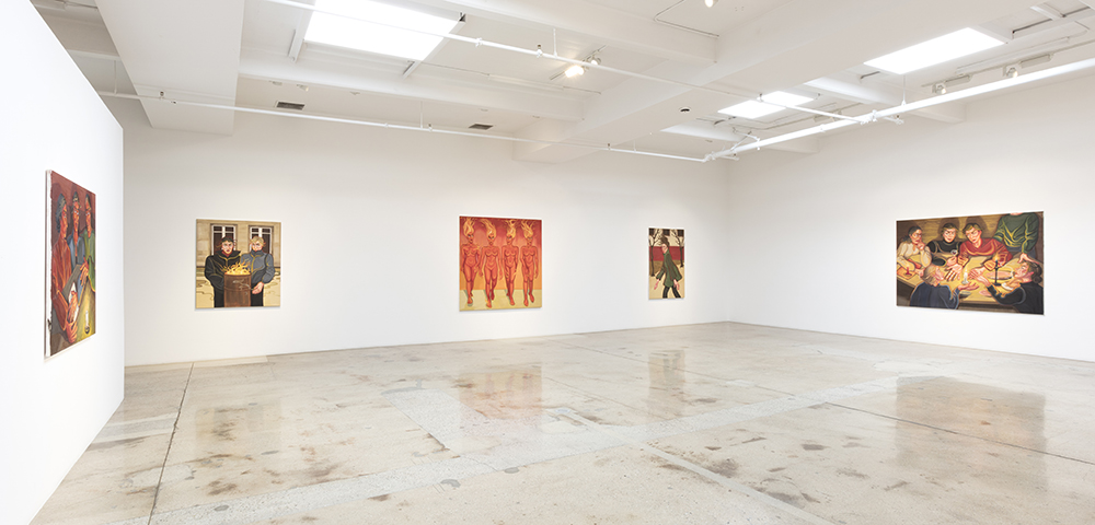 <em>Playing With Fire</em>. Installation view, Steve Turner, 2022