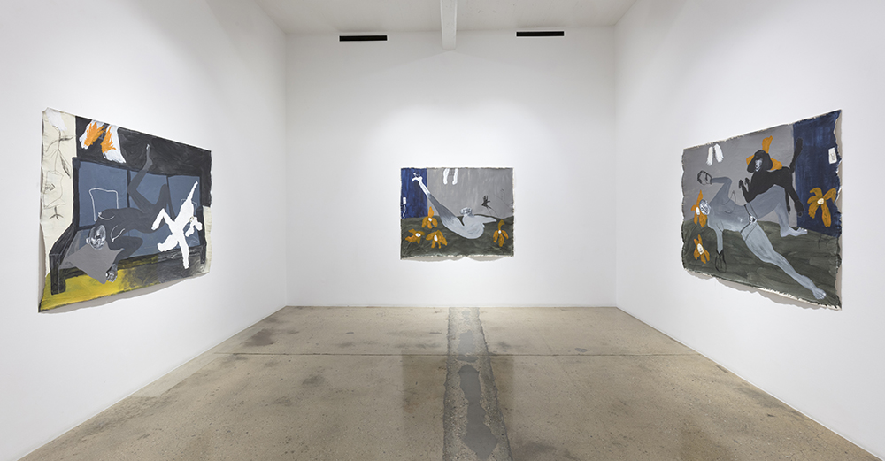 <em>Waters That Never Quench</em>. Installation view, Steve Turner, 2022