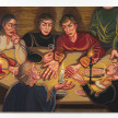 Ania Hobson. <em>Heated Debate</em>, 2022. Oil on canvas, 66 7/8 x 90 1/2 inches (170 x 230 cm) thumbnail