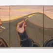 Ania Hobson. <em>It's My Last One</em>, 2022. Oil on canvas, 16 1/8 x 39 inches (41 x 99 cm) thumbnail
