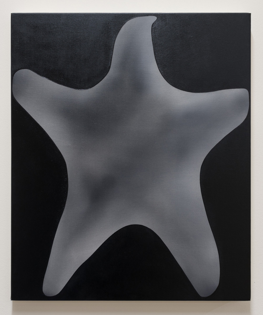 Jingze Du. <em>Starfish</em>, 2022. Oil on canvas, 23 5/8 x 19 5/8 inches (60 x 50 cm)