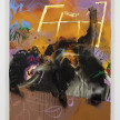 Bianca Fields. <em>Out of her Bag</em>, 2022. Acrylic, oil and spray paint on yupo paper mounted on panel, 48 x 36 inches (121.9 x 91.4 cm) thumbnail