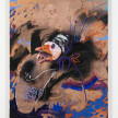 Bianca Fields. <em>Yacked</em>, 2022. Acrylic, oil and spray paint on yupo paper mounted on panel, 40 x 30 inches (101.6 x 76.2 cm) thumbnail