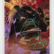 Bianca Fields. <em>Booked and Busy, Beneath You</em>, 2022. Acrylic, oil and spray paint on yupo paper mounted on panel, 40 x 30 inches (101.6 x 76.2 cm) thumbnail