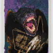 Bianca Fields. <em>Grip Getting</em>, 2022. Acrylic, oil and spray paint on yupo paper mounted on panel, 24 x 18 inches (61 x 45.7 cm) thumbnail