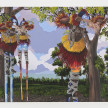 Terron Cooper Sorrells. <em>Procession</em>, 2022. Oil and acrylic on canvas, 60 x 84 inches (152.4 x 213.4 cm) thumbnail
