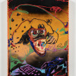 Bianca Fields. <em>Getting A Buzz</em>, 2022. Acrylic, oil, and spray paint on yupo paper mounted on panel, 24 x 18 inches (61 x 45.7 cm) thumbnail