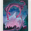Bradley McCrary. <em>Pair in the forest</em>, 2022. Acrylic on canvas, 32 x 24 inches (81.3 x 61 cm) thumbnail