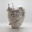 Kazuhito Kawai. <em>Undercooled</em>, 2022. Glazed ceramic, 19 5/8 x 15 3/8 x 13 7/8 inches (49.8 x 39.1 x 35.2 cm) Detail thumbnail