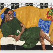Shirley Villavicencio Pizango. <em>Like blooming in dry earth</em>, 2022. Acrylic on canvas, 67 1/2 x 82 1/2 inches (171.5 x 209.6 cm) thumbnail