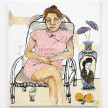 Shirley Villavicencio Pizango. <em>The sun in piscis</em>, 2022. Acrylic on canvas, 68 1/4 x 59 inches (173.4 x 149.9 cm) thumbnail