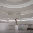 <em>Monumento II</em>, Still from documentation video of performance, Guggenheim, 2021. 