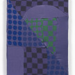 <em>Violet Space No. 4</em>, 2022. Jacquard woven wool and polyester, 24 1/4 x 18 1/2 inches (61.6 x 47 cm) thumbnail