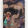 Bianca Fields. <em>Holding me up</em>, 2022. Acrylic, oil and spray paint on yupo paper mounted on panel, 24 x 18 inches (61 x 45.7 cm) thumbnail