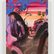 Bianca Fields. <em>She got Range</em>, 2022. Acrylic, oil and spray paint on yupo paper mounted on panel, 24 x 18 inches (61 x 45.7 cm) thumbnail