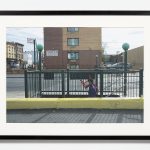 <em>Subway Stairs</em>, 2022. Digital print (Unique), 24 x 36 inches (61 x 91.4 cm) 31 1/2 x 41 1/2 inches (80 x 105.4 cm) Framed