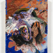 Bianca Fields. <em>Declaw</em>, 2022. Acrylic, oil, and spray paint on yupo paper mounted on panel, 24 x 18 inches (61 x 45.7 cm) thumbnail