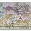 Brittany Miller. <em>Dwelling</em>, 2022. Oil on canvas, 60 x 72 inches (152.4 x 182.9 cm) thumbnail