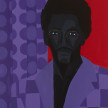Jon Key. <em>The Man in Violet No. 2</em>, 2022. Acrylic on panel, 24 x 18 inches (61 x 45.7 cm) thumbnail
