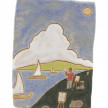 Kevin McNamee-Tweed. <em>Plein Air Painter with Three Easels and Three Sailing Ships</em>, 2022. Glazed ceramic, 5 3/4 x 4 1/4 inches (14.6 x 10.8 cm) thumbnail