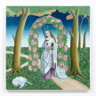 Marina Iglesias. <em>Las rosas</em>, 2023. Oil on linen, 47 1/4 x 47 1/4 inches (120 x 120 cm) thumbnail