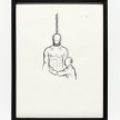 <em>Cuerpo</em>, 2022. Ink on paper, 11 x 8 1/2 inches (27.9 x 21.6 cm) 11 1/2 x 9 inches  (29.2 x 22.9 cm) Framed thumbnail