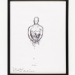 <em>Monumento lll</em>, 2022. Ink on paper, 12 1/2 x 9 1/2 inches (31.8 x 24.1 cm) 13 x 10 1/4 inches  (33 x 26 cm) Framed thumbnail